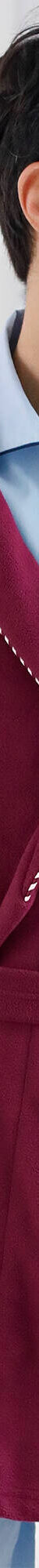 Robe de chambre courte maille polaire (bordeaux) Robe de chambre courte maille polaire (bordeaux)